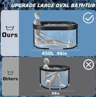 Tina de Hielo Large 99 Gal ICEDOO Plegable Portátil