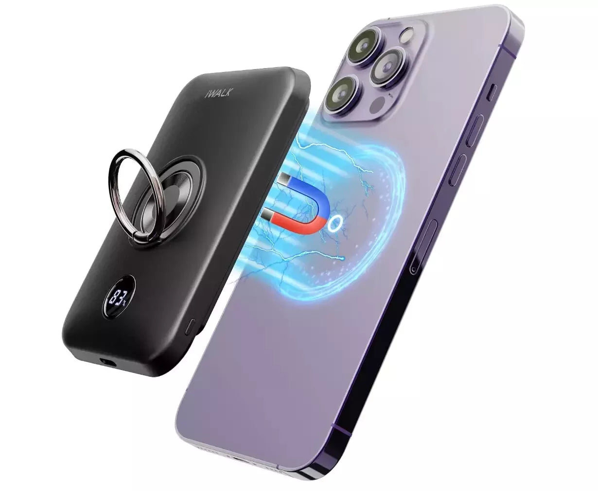 Banco de energía inalámbrico magnético iWALK