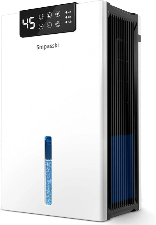 Deshumidificador Smpasski, 98 Oz, para el hogar (1000 pies cuadrados).
