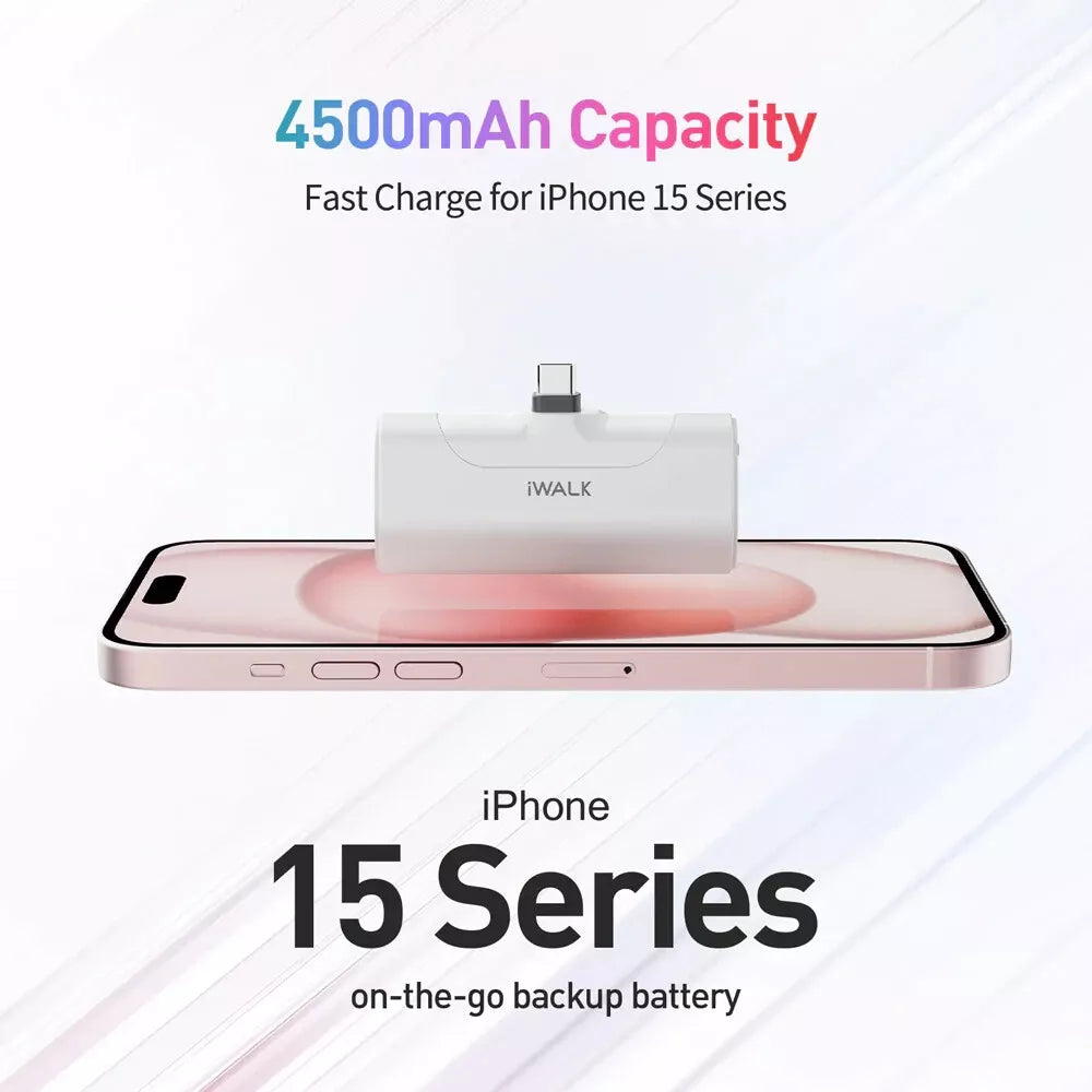 Cargador USB-C portátil iWALK LinkPod4 4500mAh