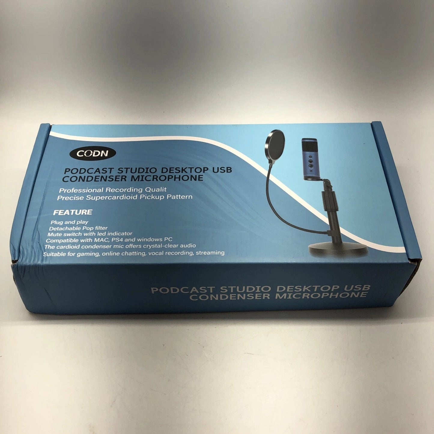 Micrófono condensador USB de escritorio CODN