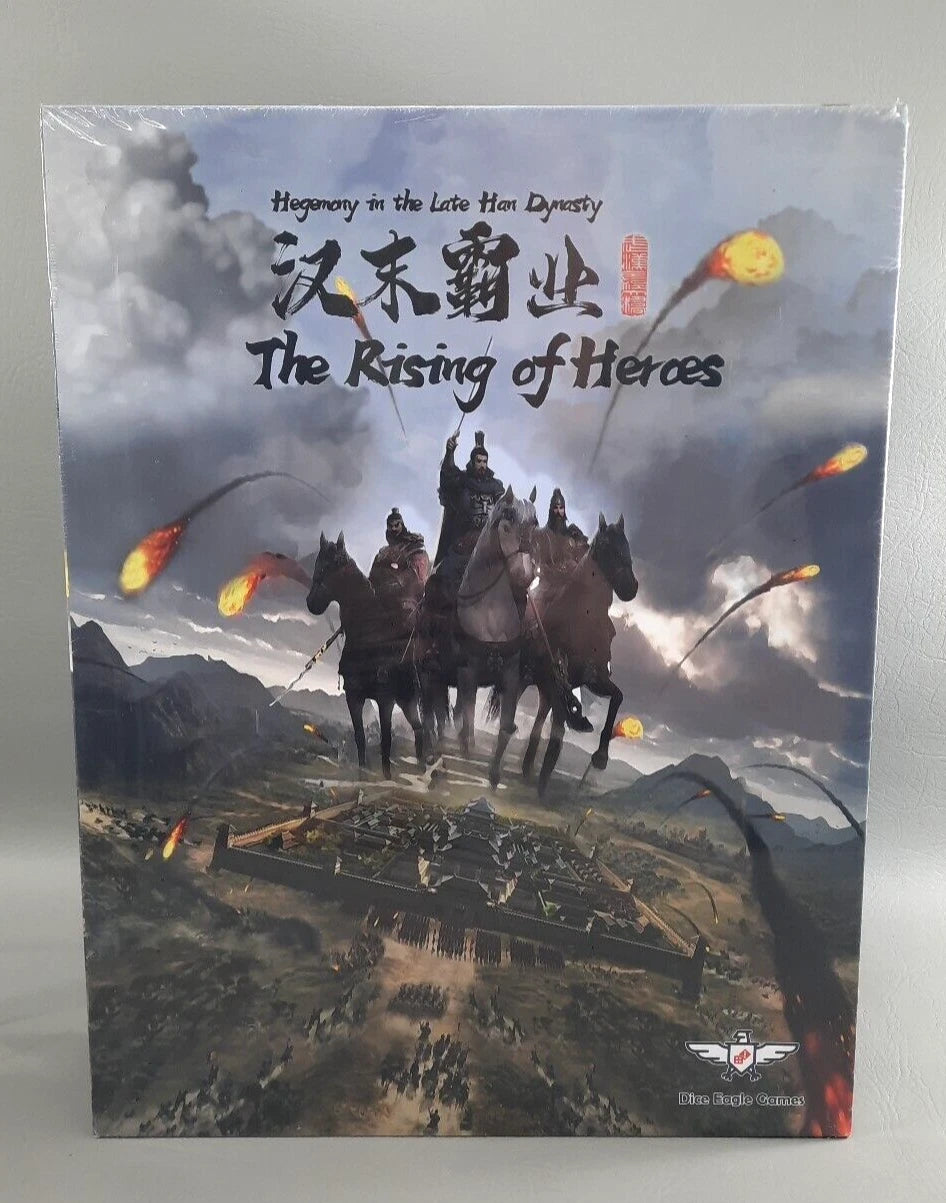 Hegemonía en la dinastía Han tardía "El ascenso de los héroes" juego de mesa.