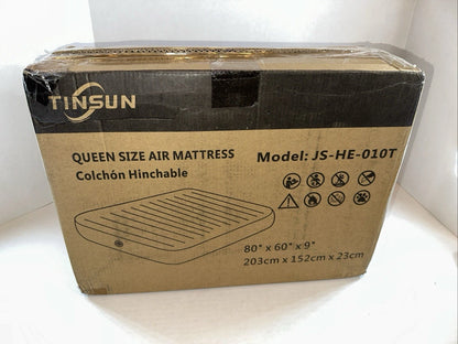 Colchón inflable Queen Size TINSUN JS-HE-010T NEGRO
