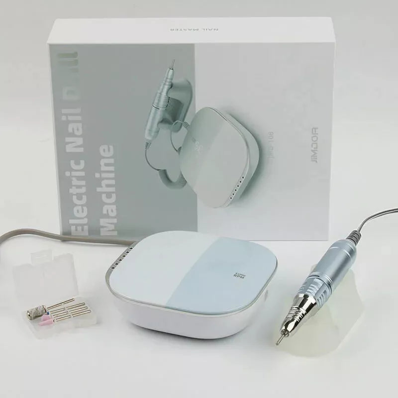 Drill de uñas, lijadora electrica, pantalla tactil, 3 puntas, 35000RPM.