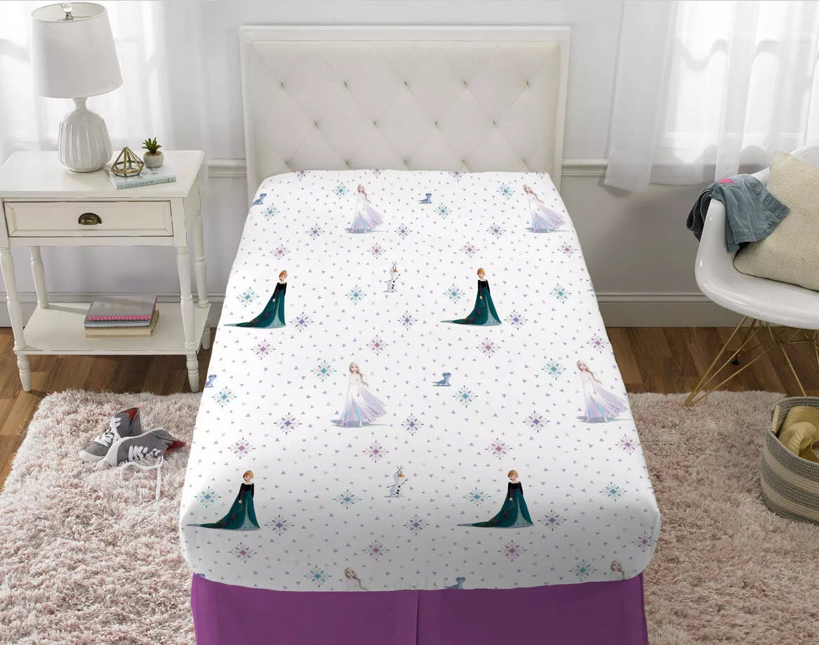 Juego de sábanas individuales, Elsa y Ana, Super Suaves.