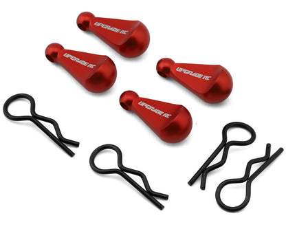 Clips de cuerpo UpGrade RC 1/10 con asas de tracción de aluminio.