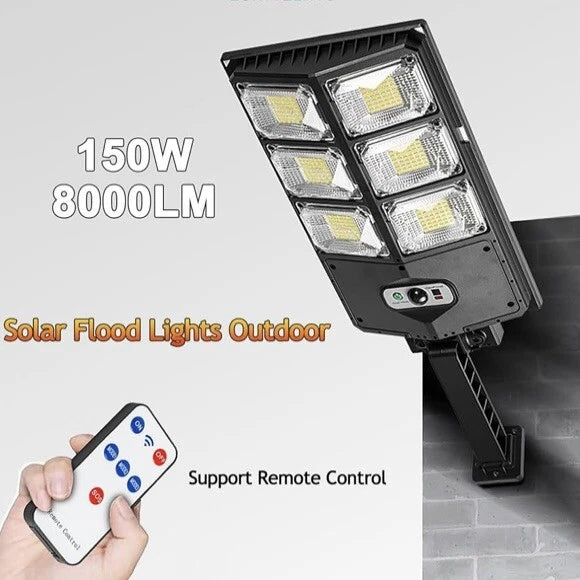Luces solares para exteriores farola 504 LED W789B-3