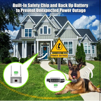 Sistema de valla inalámbrica y collar Focuser PF-07 para perros