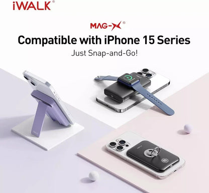 Banco de energía inalámbrico magnético iWALK