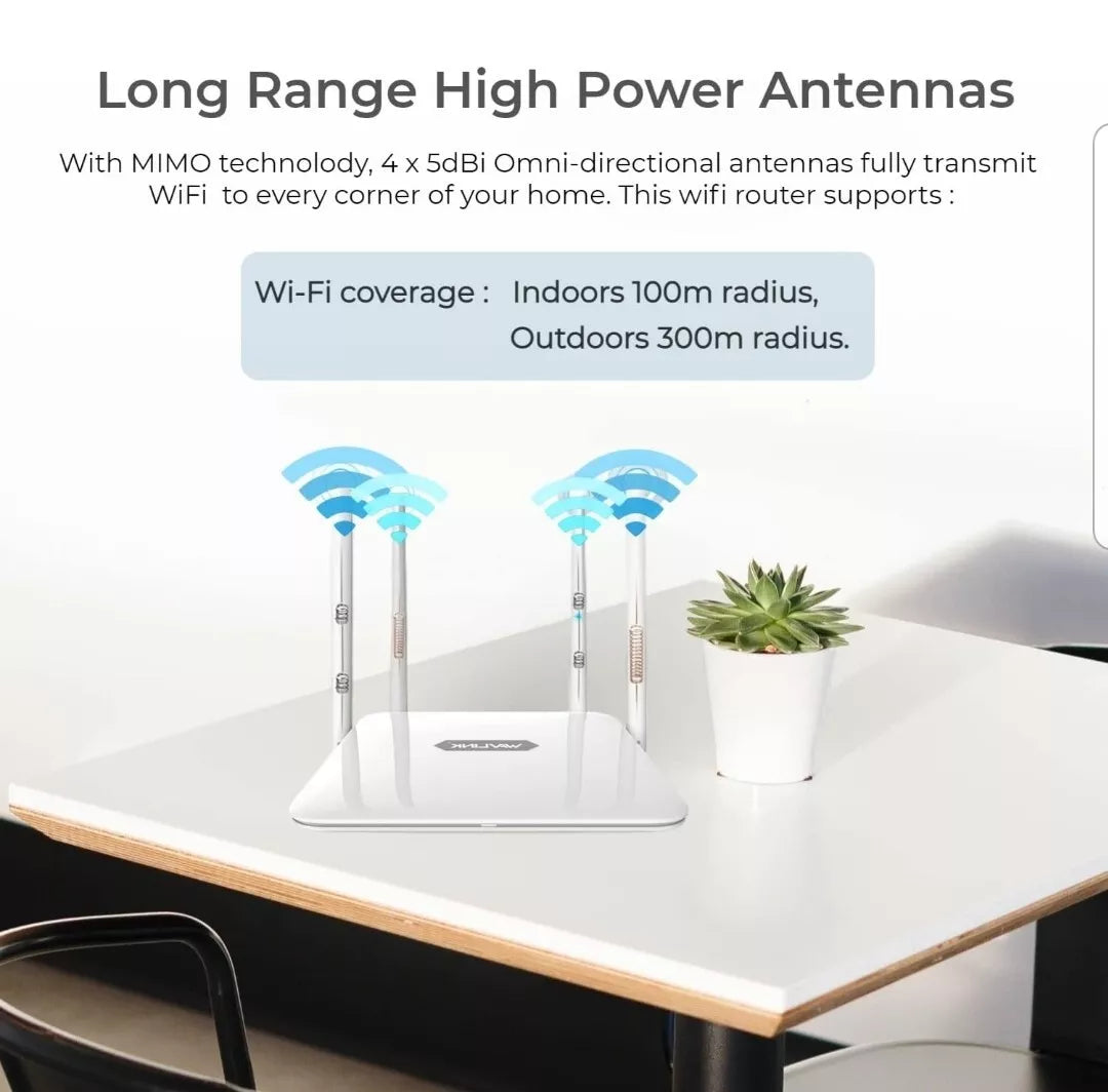 ROUTER WI-FI WI-FI WI-FI WAVLINK AC1200 DOBLE.