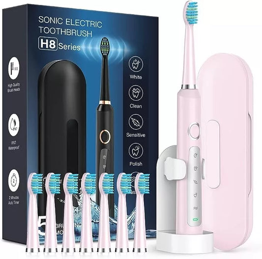 Cepillo de dientes electrico sonico H8 U PHYLIAN para adultos y niños.