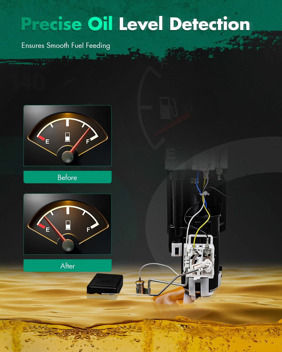 Bomba de combustible eléctrica, 2.3L, 3.0L, 3.2L, Accord 98-01-02