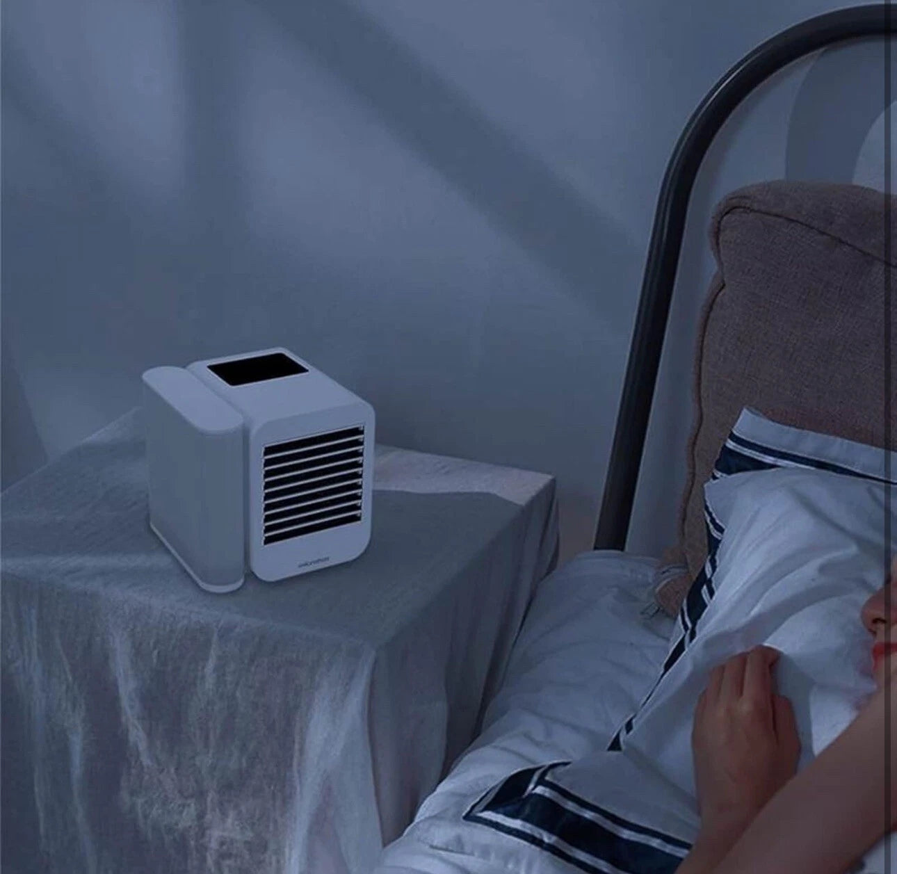 Enfriador potente, Aire Personal con brisa de agua