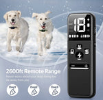 Collares de choque para perros, UVZSDA, con control remoto.