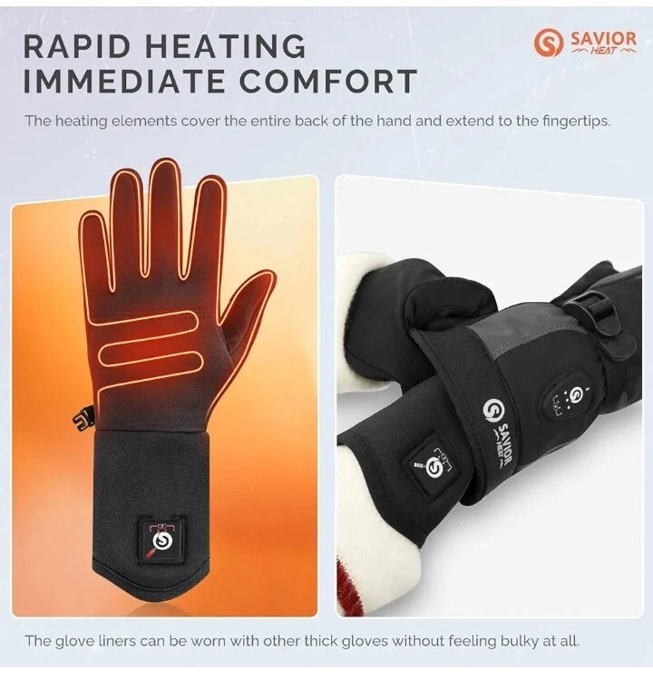 Forros para guantes térmicos SAVIOR HEAT.