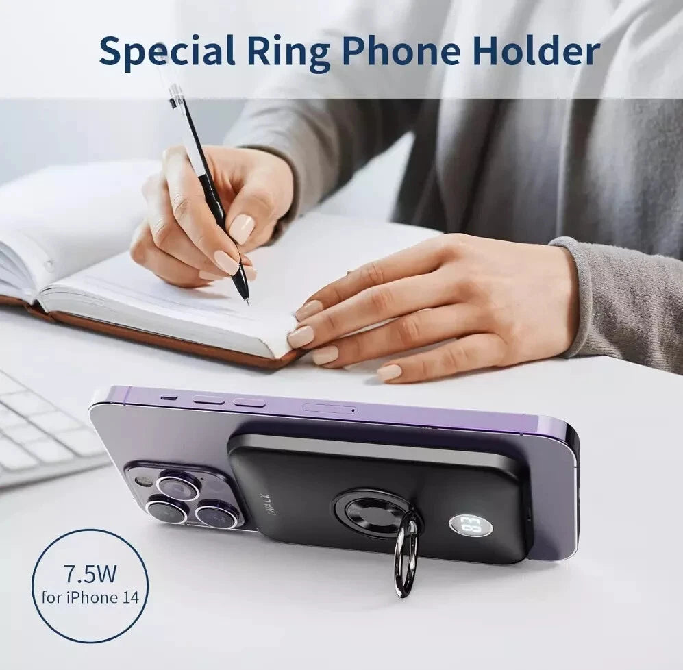 Banco de energía inalámbrico magnético iWALK