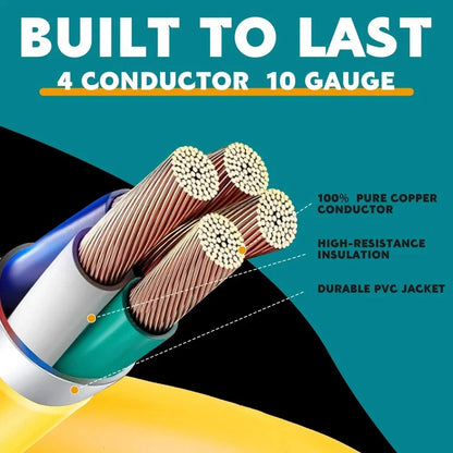 Cable adaptador, NEMA 14-30P a NEMA 14-50R EV (USADO).