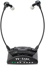 Auriculares de TV inalámbricos infrarrojos con puntas de espuma.