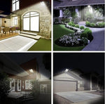 Luces solares para exteriores farola 504 LED W789B-3