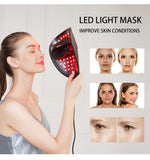 Mascarilla facial de terapia de luz LED
