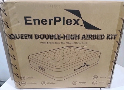 Colchón Inflable Queen marca EnerPlex Doble Altura