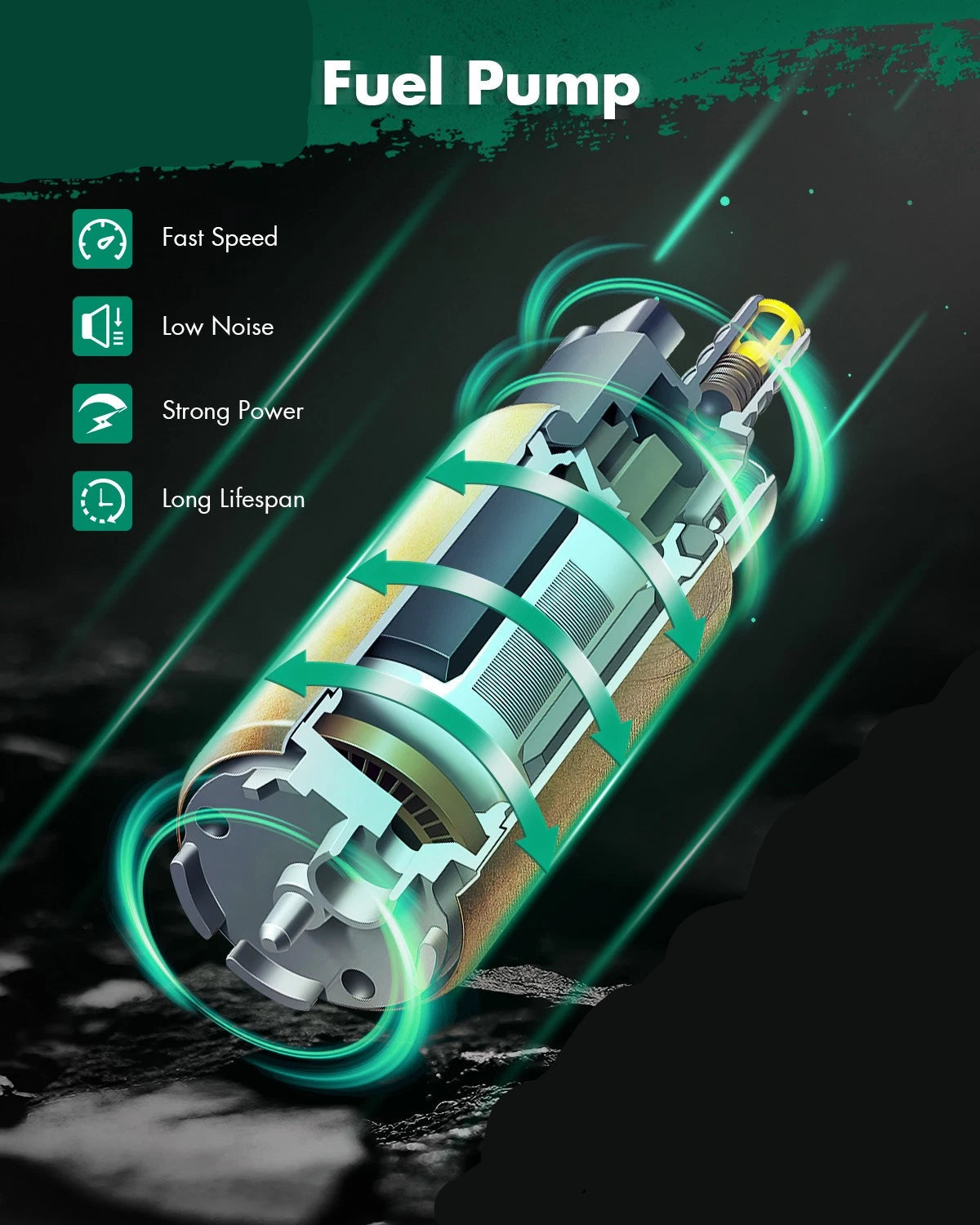 Bomba de combustible eléctrica, 2.3L, 3.0L, 3.2L, Accord 98-01-02