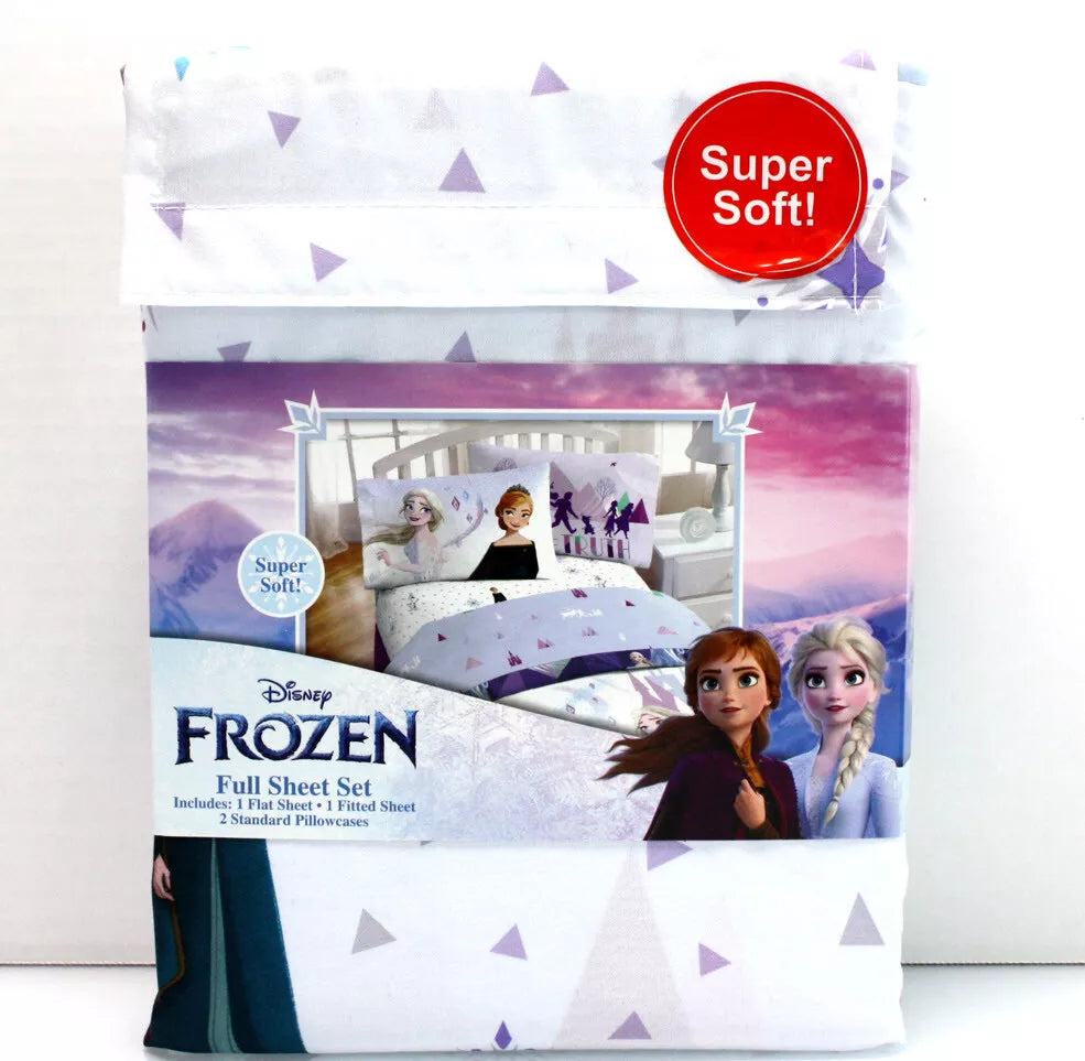 Juego de sábanas individuales, Elsa y Ana, Super Suaves.