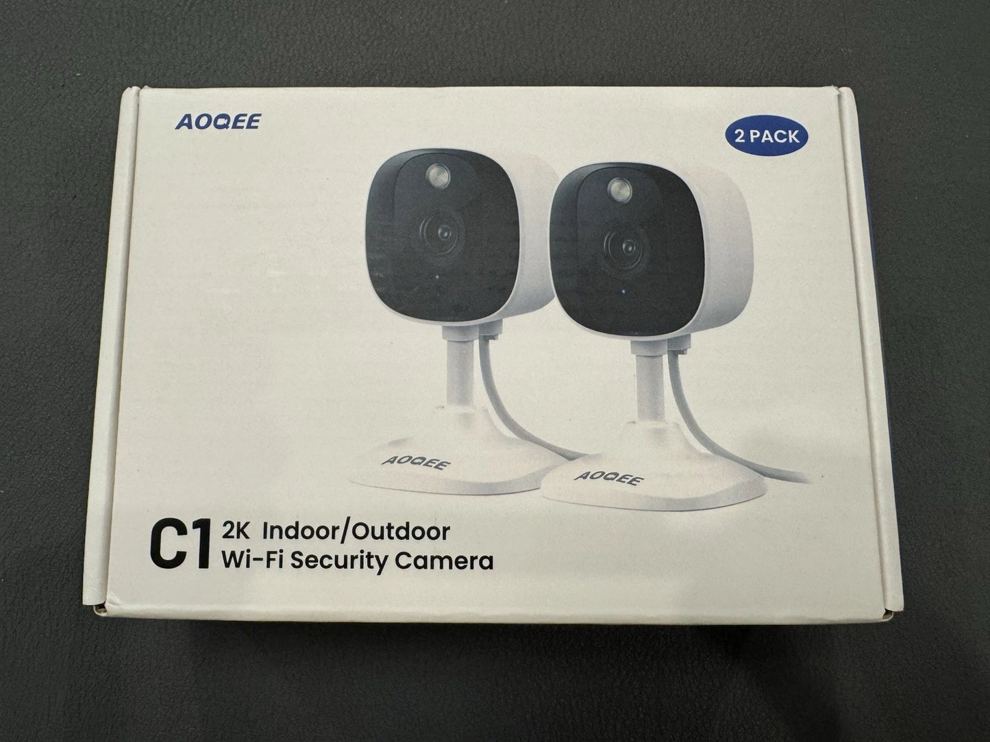 Cámaras Aoqee 2K para seguridad en el hogar.(USADO)