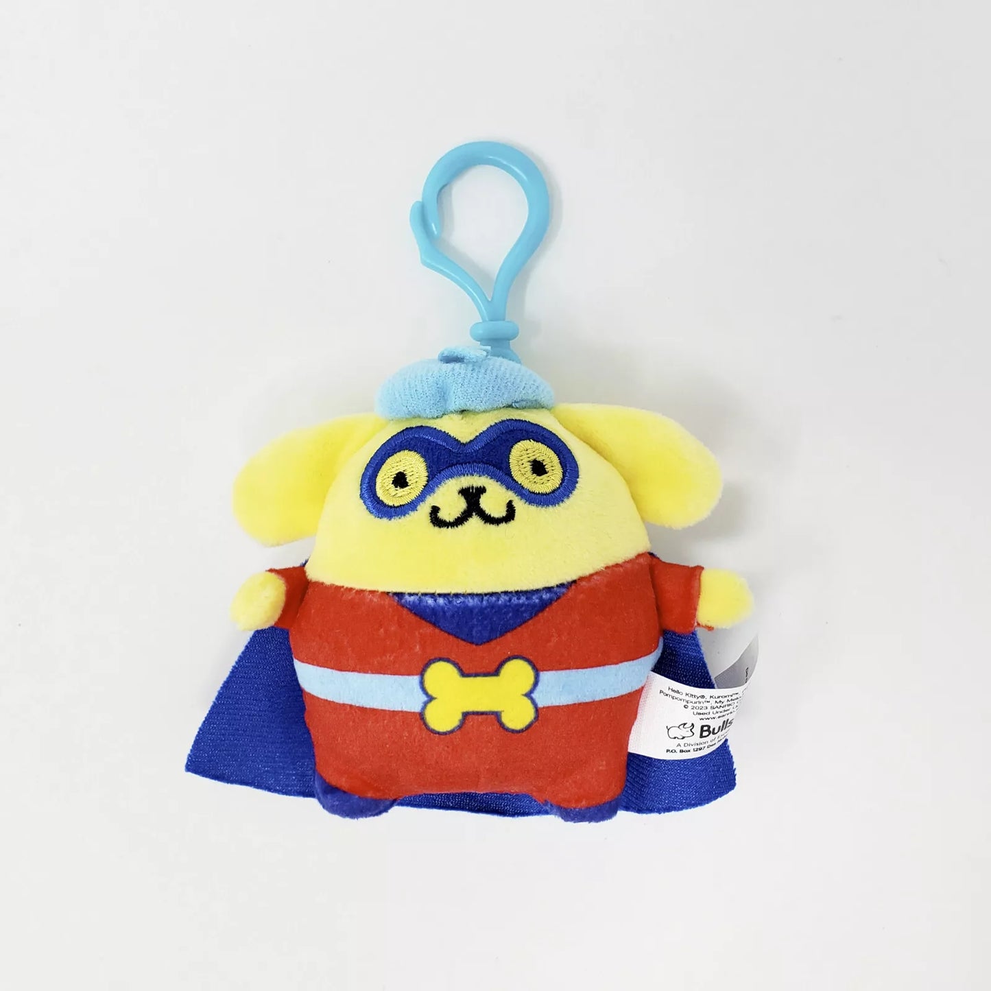 Peluche colgante Hello Kitty Super Hero Serie 3. Pompompurin