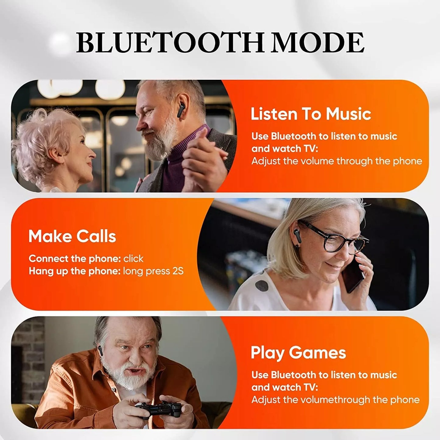 Audífonos Brightworld HAT606 Bluetooth Recargable
