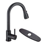 Grifo de cocina Qomolangma, rociador extraíble, monomando, 1-3 agujeros