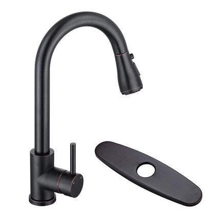 Grifo de cocina Qomolangma, rociador extraíble, monomando, 1-3 agujeros