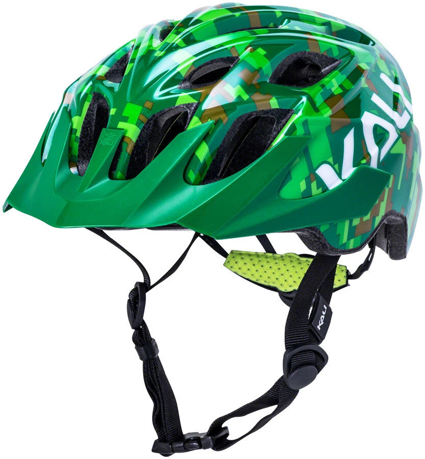 Casco Bicicleta MTB Juvenil Kali Chakra Verde talla o/S (52-57cm)