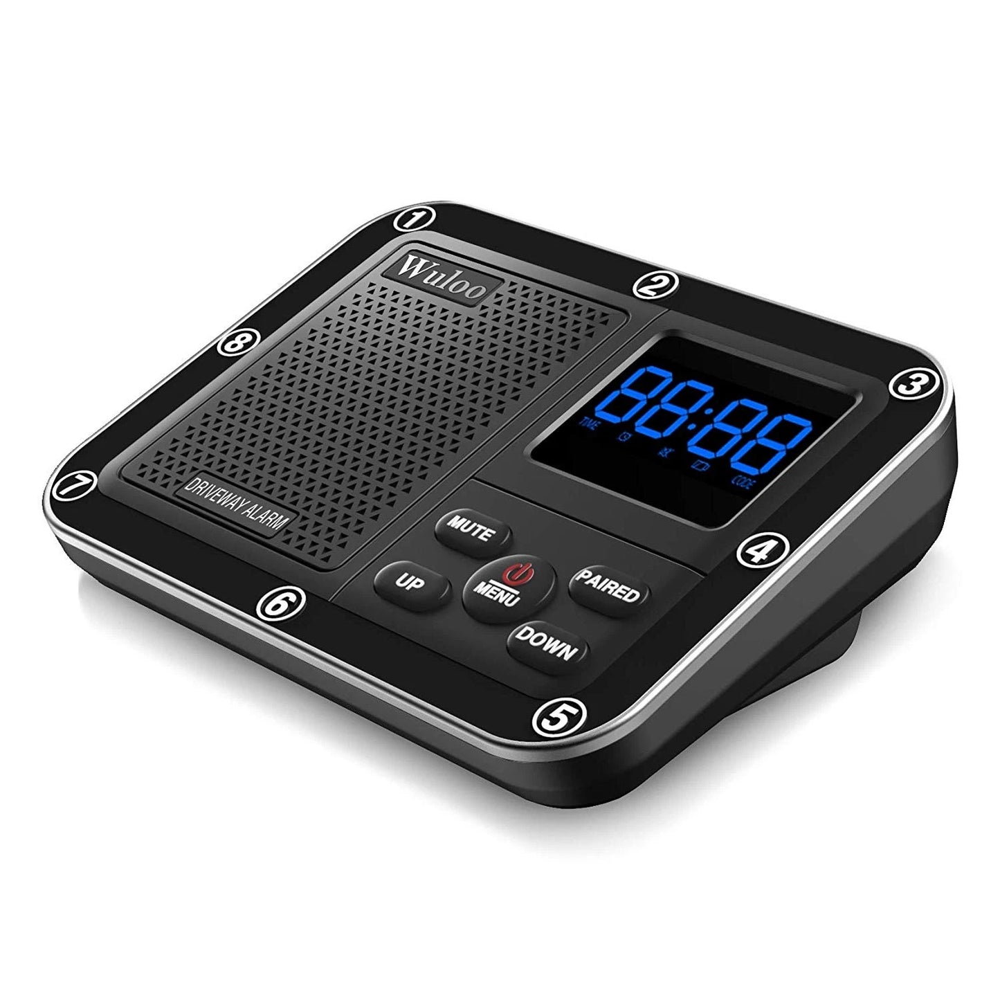 Sistema de alarmas de entrada de alcance Wuloo.