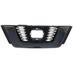 Rejilla para Nissan Rogue 2018-2019, Color negro, (DETALLE).