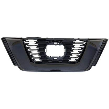 Rejilla para Nissan Rogue 2018-2019, Color negro, (DETALLE).