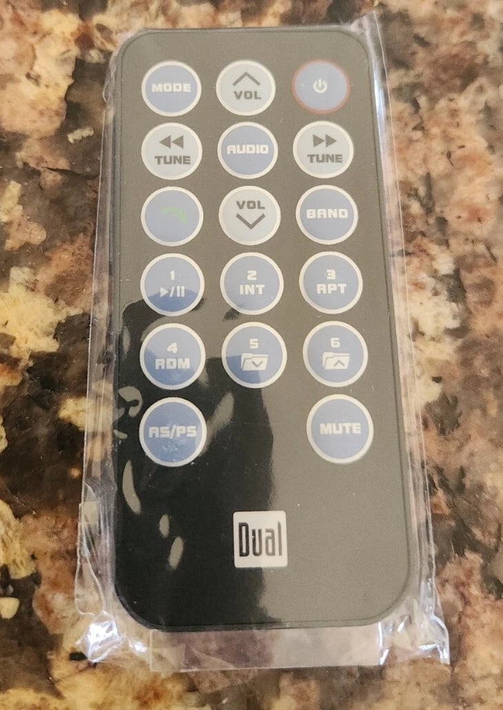 Receptor de medios digitales doble AM/FM para automóvil.