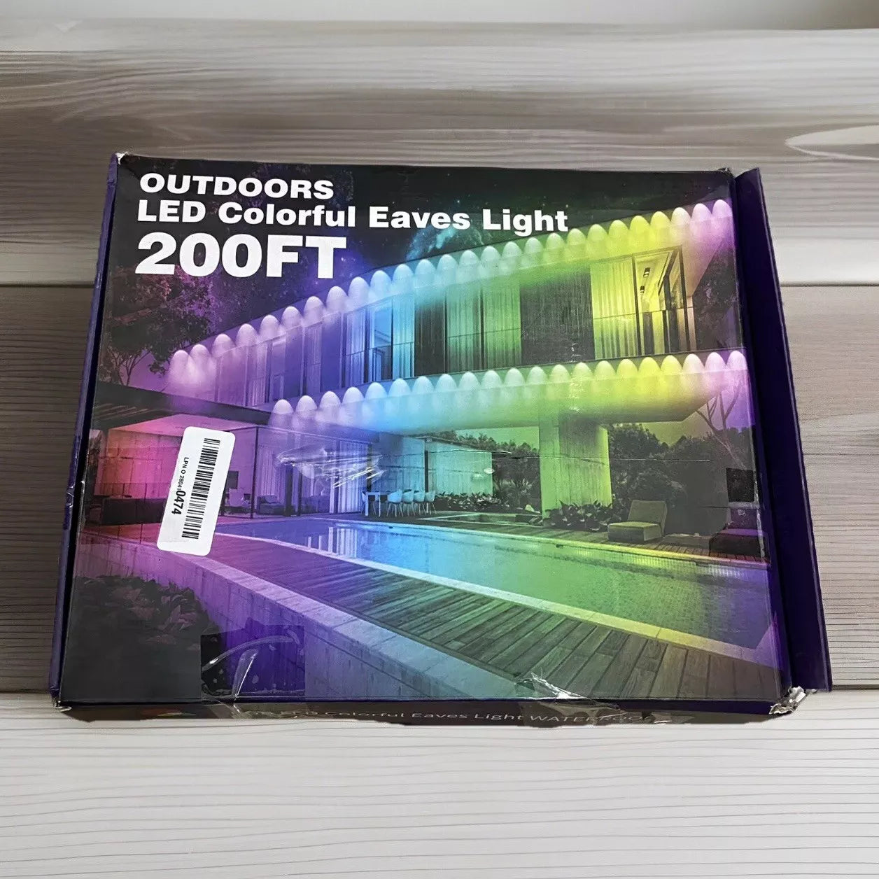 Luces LED Permamente, 200FT, IP67, Exterior, Control Remoto.
