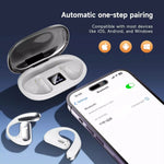 Auriculares Bluetooth 5.4 Open Ear YYK-Q28 blanco