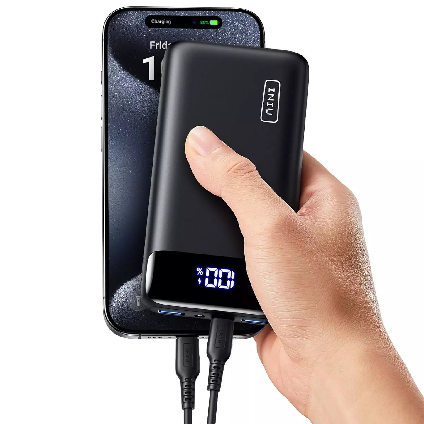 Cargador Portátil 10000Mah 20W Carga Rápida USB C.
