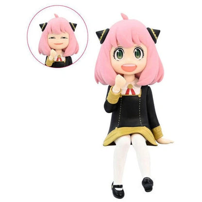 Figura de anime Anya Forger para salpicadero de coche, DETALLE EN CAJA