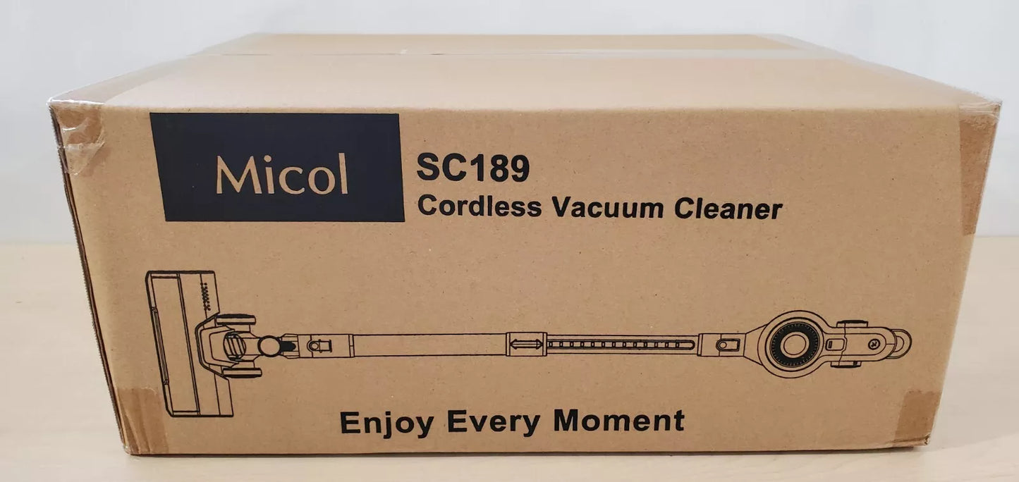 Micol Aspiradora inalámbrica, 27 kpa potente succión 4 en 1 MC021