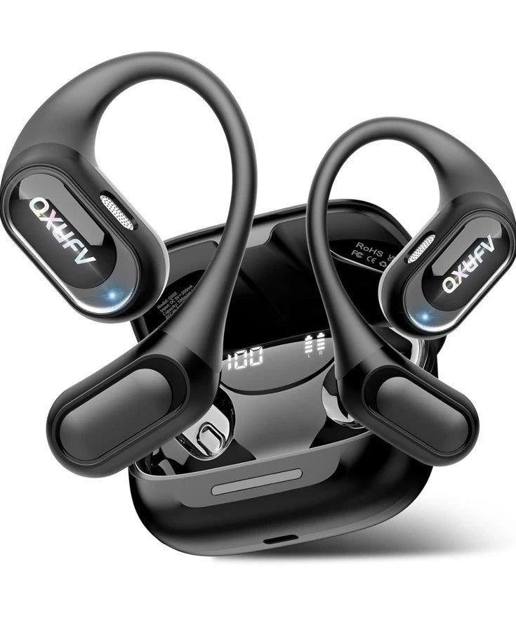 Auriculares abiertos inalámbricos graves profundos QX68