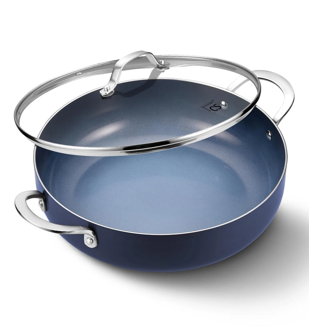 Sartén Honda Koch Systeme Cs 30cm Antiadherente C/Tapa