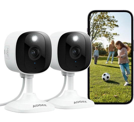 Cámaras Aoqee 2K para seguridad en el hogar.(USADO)