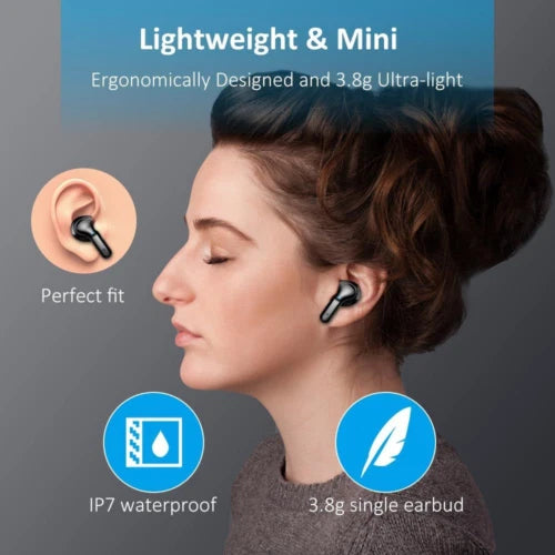 Auricular inalámbrico Ordtop i13 Bluetooth 5.3 con detalle