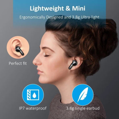 Auricular inalámbrico Ordtop i13 Bluetooth 5.3 con detalle