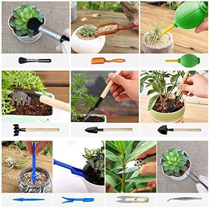 Kit Jardinería Floral Con Guantes Y Organizador, Juego de 83 PZA
