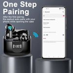 Auricular inalámbrico Ordtop i13 Bluetooth 5.3 con detalle