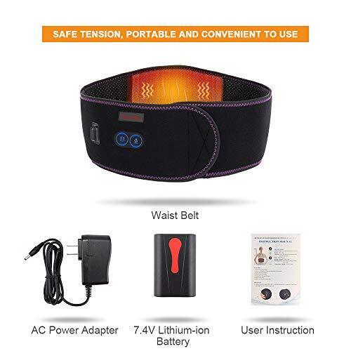 Cinturón electrico de masaje, térmico 40" CUEHEAT